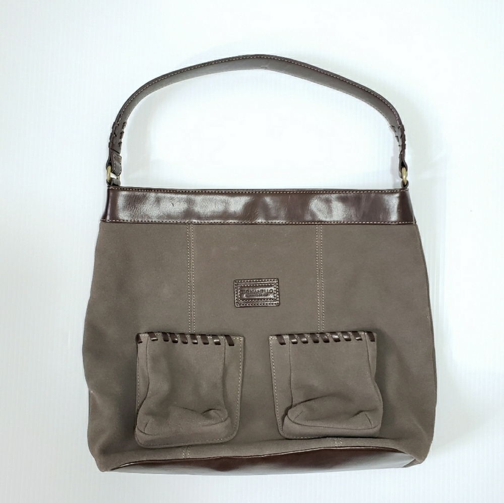 Tignanello Casual Leather Shoulder Bag Purse